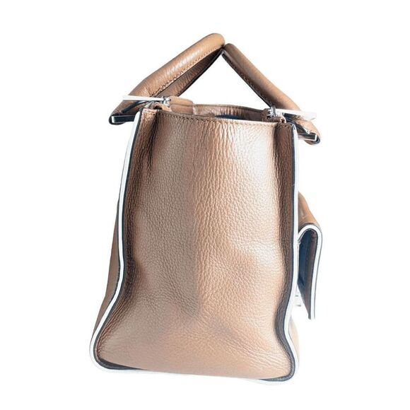 MICHAEL KORS Audrey Brown Leather Satchel - Picture 4 of 11